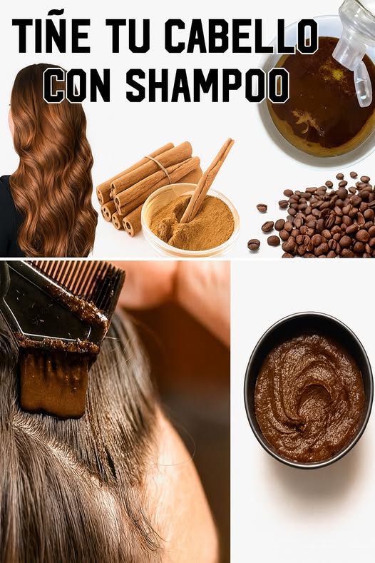 Shampoo casero para oscurecer el cabello