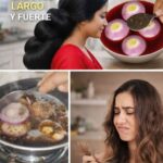Crecimiento Rápido del Cabello con Cebolla y Té Negro Un Tónico Natural Inigualable