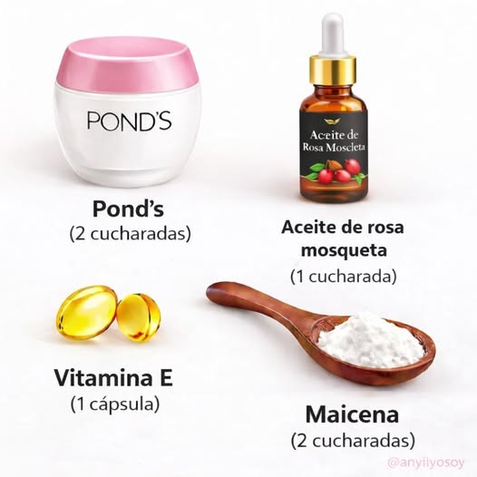 Ingredientes de la crema casera