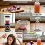 Spray de Jugo de Cebolla para Fortalecer y Hacer Crecer tu Cabello