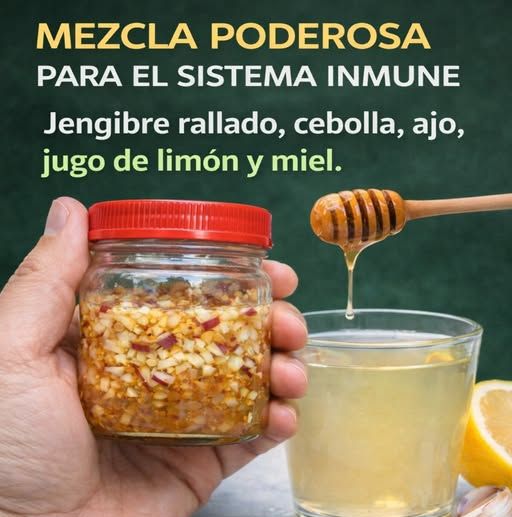 Mezcla Natural Potente para el Sistema Inmunológico