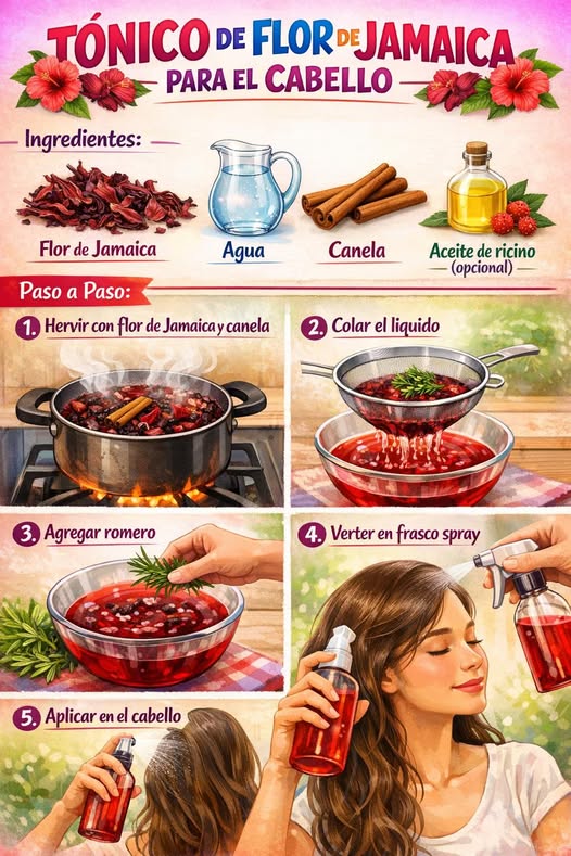 Tónico de Flor de Jamaica