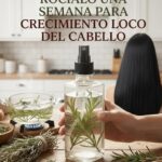 Tónico Natural de Romero para Fortalecer y Estimular el Crecimiento del Cabello