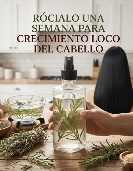 Tónico natural de romero en formato spray