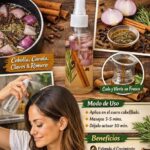 Receta Natural para Fortalecer y Estimular el Crecimiento del Cabello