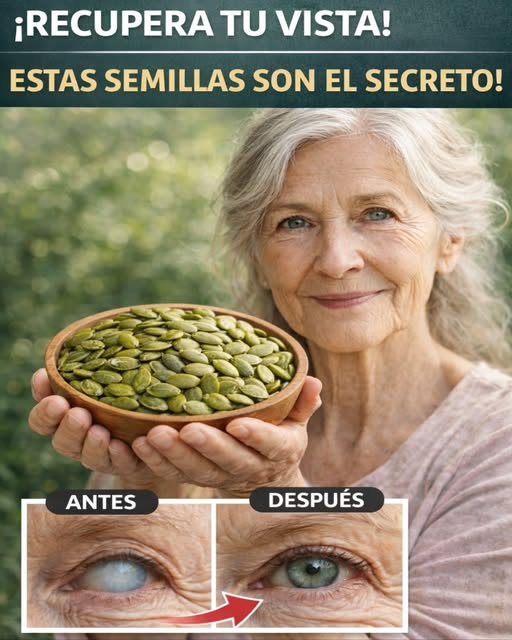 Semillas de calabaza para salud visual
