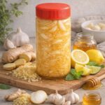 Remedio Natural de Jengibre Ajo y Miel para Fortalecer el Sistema Inmunológico