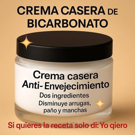 Crema Casera de Bicarbonato