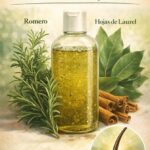 Shampoo Natural de Romero Laurel y Canela para un Cabello Saludable
