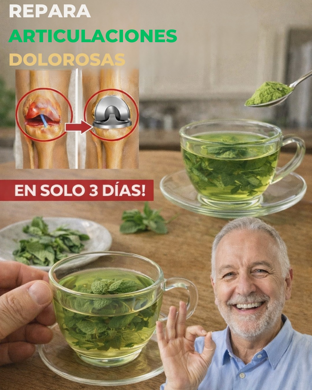 Beber cúrcuma y jengibre para aliviar el dolor articular