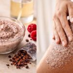 Exfoliante Natural de Arroz y Té de Frutos Rojos para una Piel Radiante