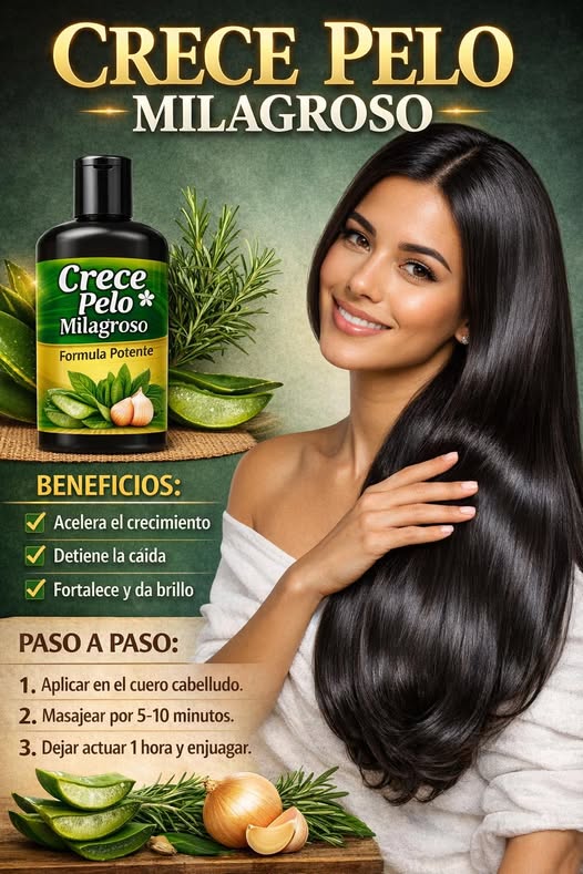 Crece Pelo Milagroso Tónico Capilar