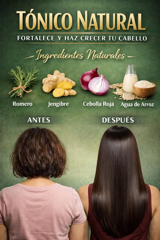 Antes y Después del Tónicos Natural