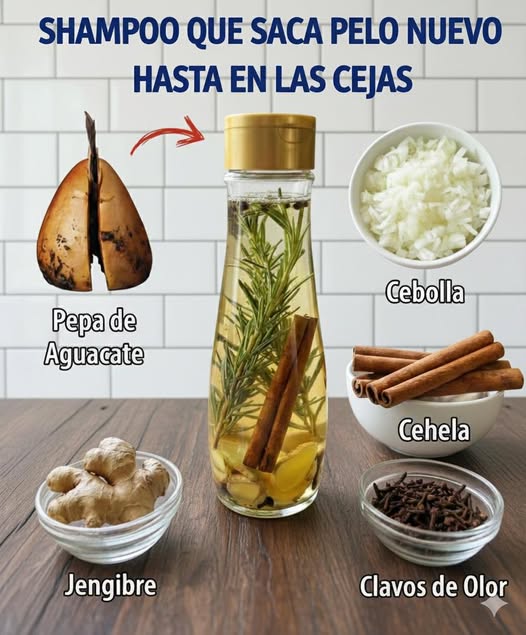 Ingredientes para shampoo casero