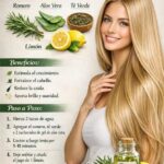 Potente Tónico Natural para el Cabello Fortalece Estimula y Aporta Brillo