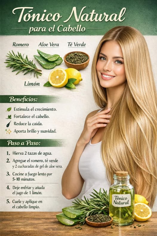 Tónico Natural para el Cabello