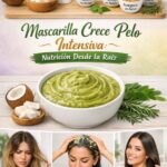 Mascarilla Crece Pelo Intensiva Nutrición Desde la Raíz