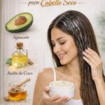 Mascarilla Capilar de Aguacate Aceite de Coco y Miel para Cabello Radiante
