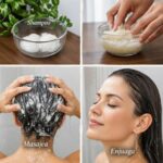 Exfoliante capilar de azúcar y shampoo para un cabello limpio y renovado