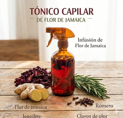 Tónico Capilar de Flor de Jamaica