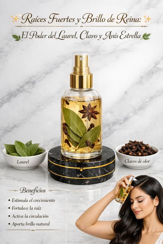 Tónico Capilar de Laurel Clavo y Anís Estrella