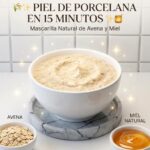 Mascarilla Facial Casera de Avena y Miel para una Piel Radiante
