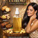 Crecimiento Extremo del Cabello con Papa Jengibre y Canela