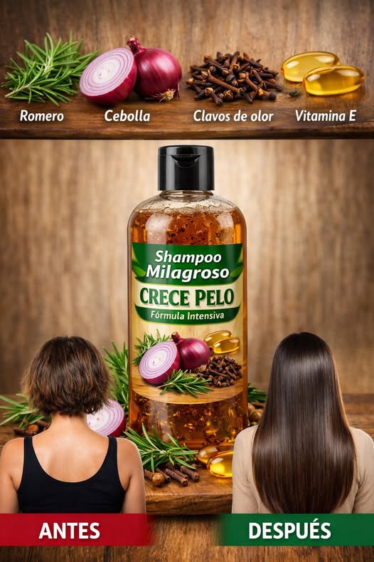 Champú Natural con Ingredientes Naturales