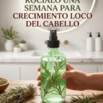 Tónico de Romero para Estimular el Crecimiento del Cabello