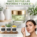 Gel Facial Natural para Crecimiento de Pestañas y Cejas