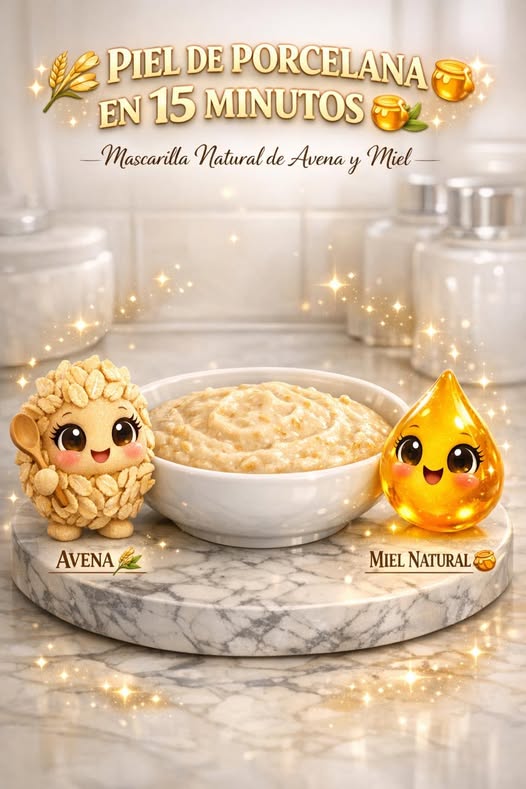 Mascarilla de Avena y Miel