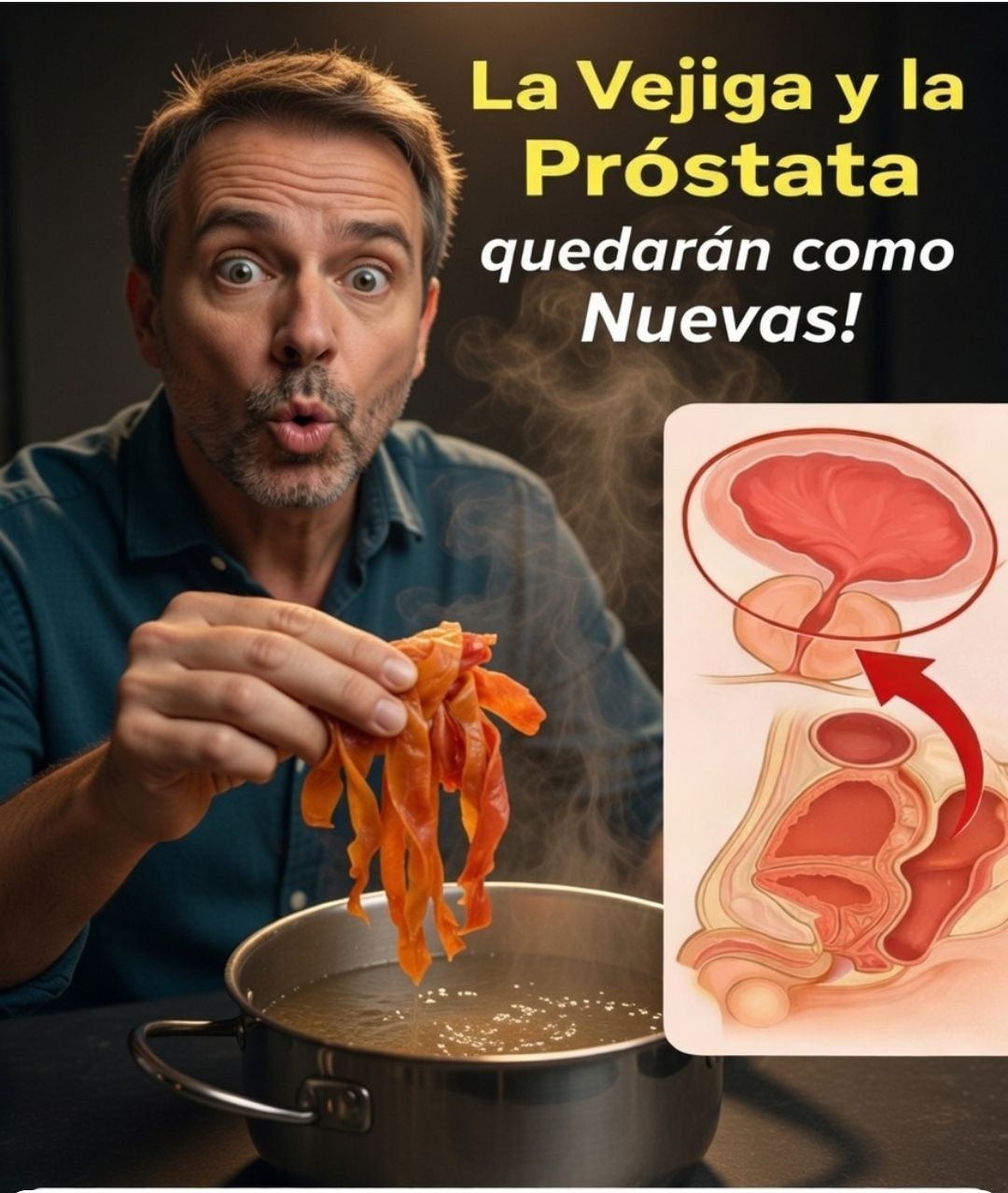 Remedio natural para la vejiga y próstata