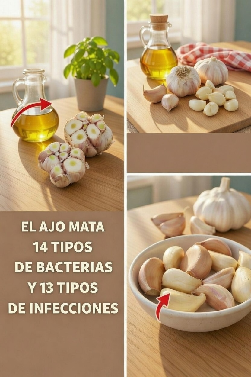 Ajo como remedio natural